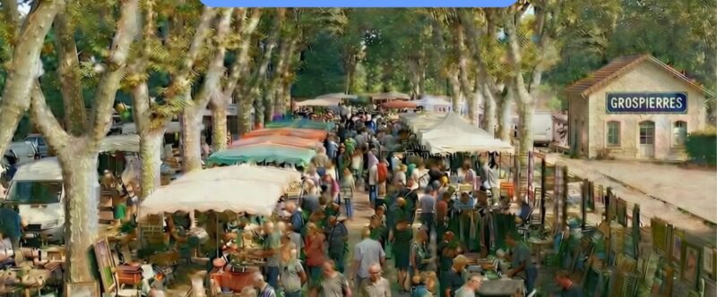 Vide grenier à Grospierres le Dimanche 17 mai