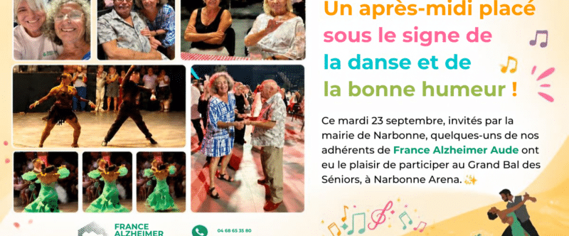 UN APRES-MIDI PLACE SOUS LE SIGNE DE LA DANSE ET DE LA BONNE HUMEUR !