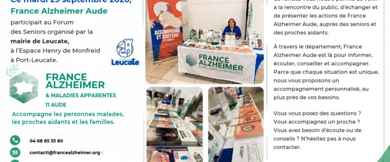 FORUM DES SENIORS LEUCATE – 29 SEPTEMBRE 2026