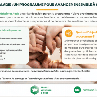DES ATELIERS DE MEDIATION ARTISTIQUE POUR LES AIDANTS ET LES MALADES