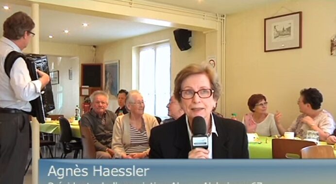 Agnès Haessler, membre d'honneur FA67 : Café musical, le Rendez-Vous Santé d'Alsace 20 (Avril 2014)