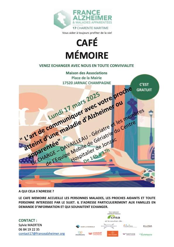 Thème du café mémoire mars 2025