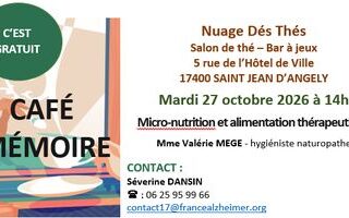 Café mémoire Rochefort 15/10/2026