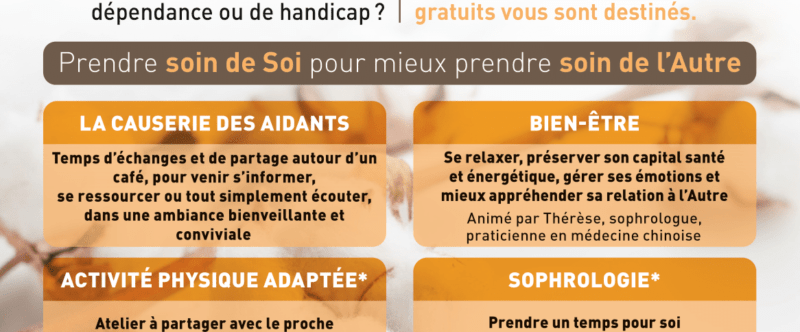 Ateliers pour les proches Aidants du Pays Beaunois