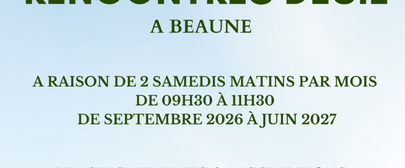 Groupe de partage et de soutien pour les personnes endeuillées à Beaune