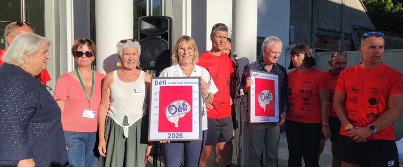 Mussidan, Ville étape « Courir pour Alzheimer »