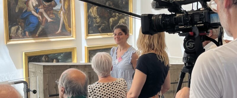 Reportage de France 3 sur la visite atelier au musée des Beaux Arts de Besançon