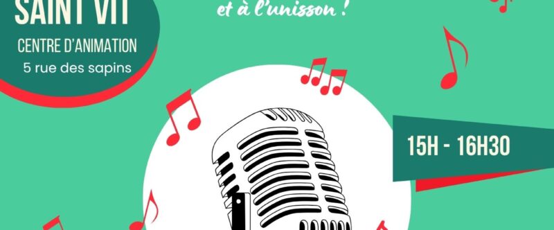 Les choraokés vagabonds reprennent la route ! Le 24 septembre à Saint Vit et le 15 octobre à Ornans