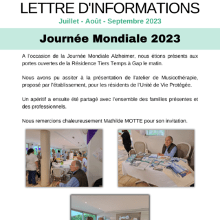 Lettre d&rsquo;informations déc. 2023