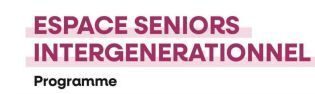 Programme d&rsquo;activités de l&rsquo;Espace seniors à Laval