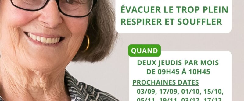 Nouvelle intervenante en sophrologie
