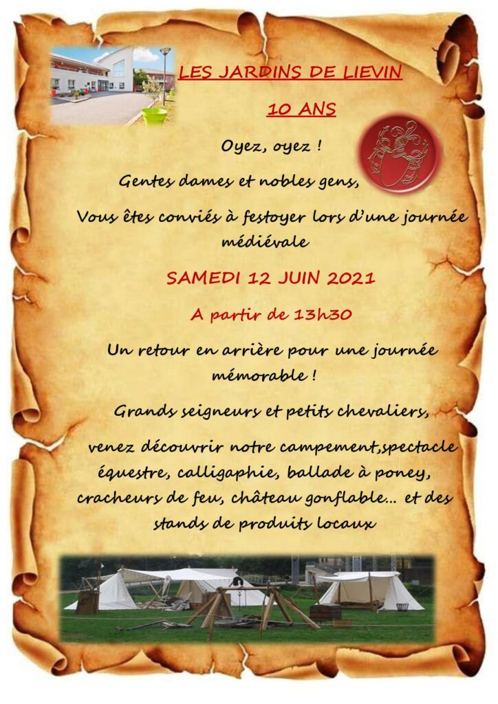 Fête médiévale à Liévin