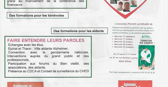 LA LETTRE D&rsquo;ALZHEIMER