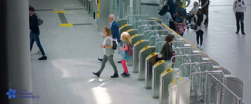 <p>Campagne de sensibilisation de l'association Alzheimer Nederland</p>
